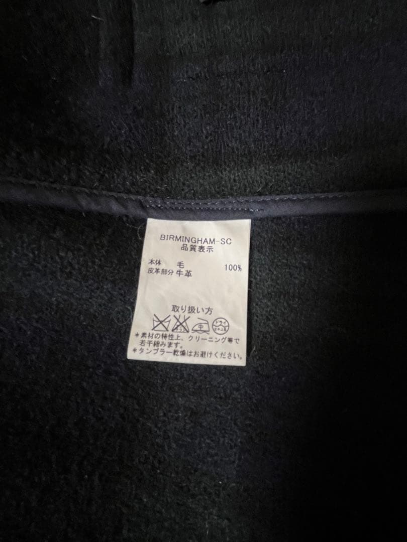 INVERTERE ダッフルコート ネイビー 38