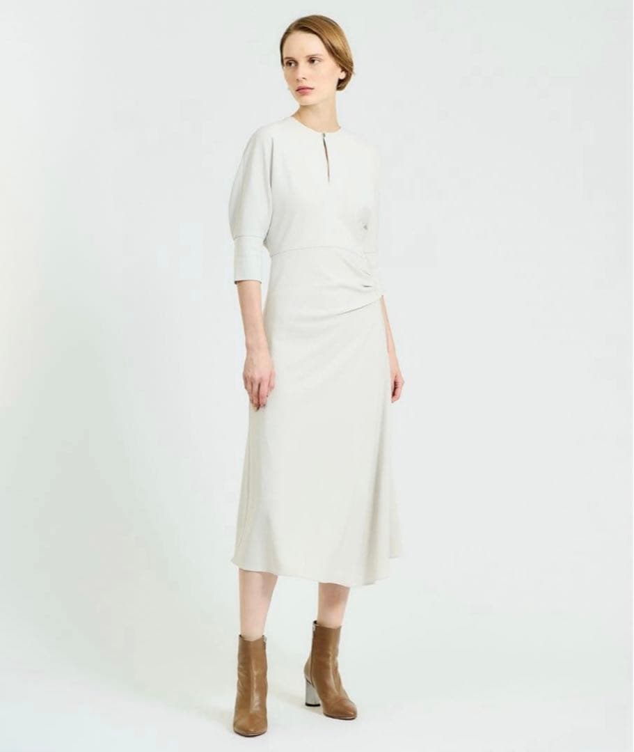 エストネーション ストレッチポンチドルマンスリーブ ワンピース 定価¥41800