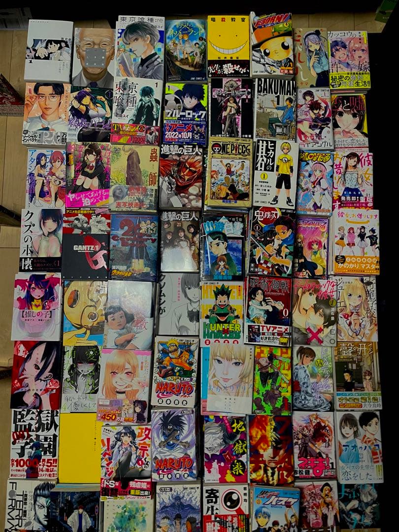 漫画まとめ売り180万円分　2500冊
