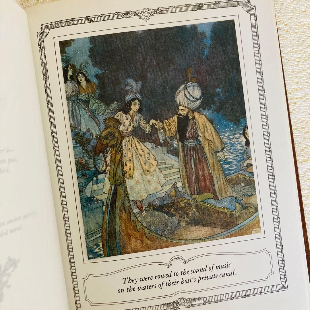 洋書　古書　デュラックの幻想的な挿絵　フランス名作童話集　1981年刊行