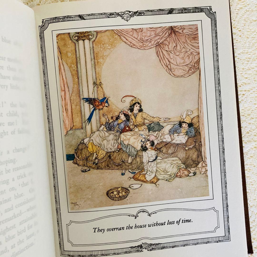 洋書　古書　デュラックの幻想的な挿絵　フランス名作童話集　1981年刊行