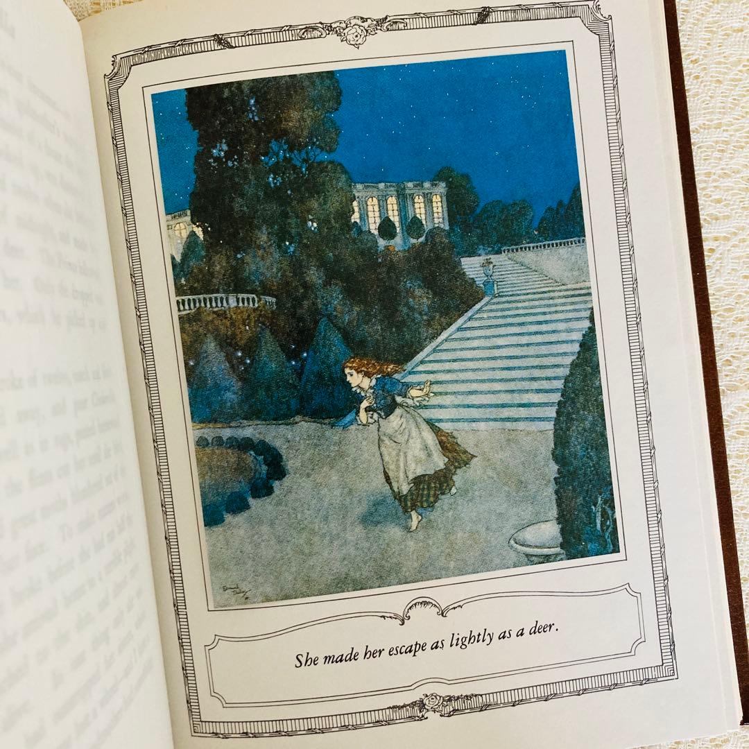 洋書　古書　デュラックの幻想的な挿絵　フランス名作童話集　1981年刊行