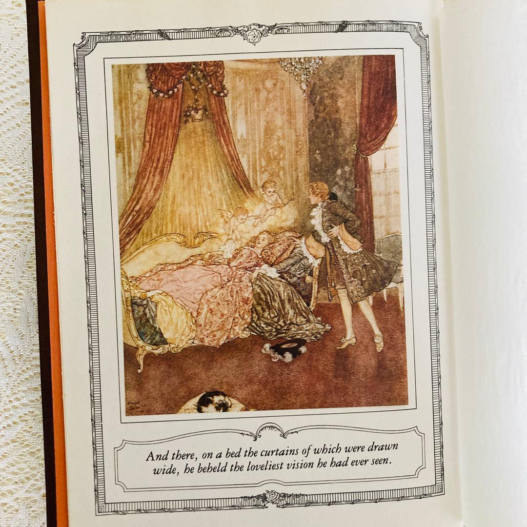 洋書　古書　デュラックの幻想的な挿絵　フランス名作童話集　1981年刊行