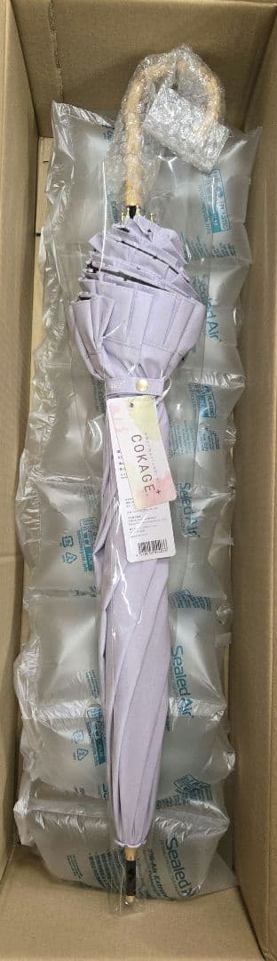 完売品 楽天限定 新品未使用 COKAGE+ フリル日傘 2025年
