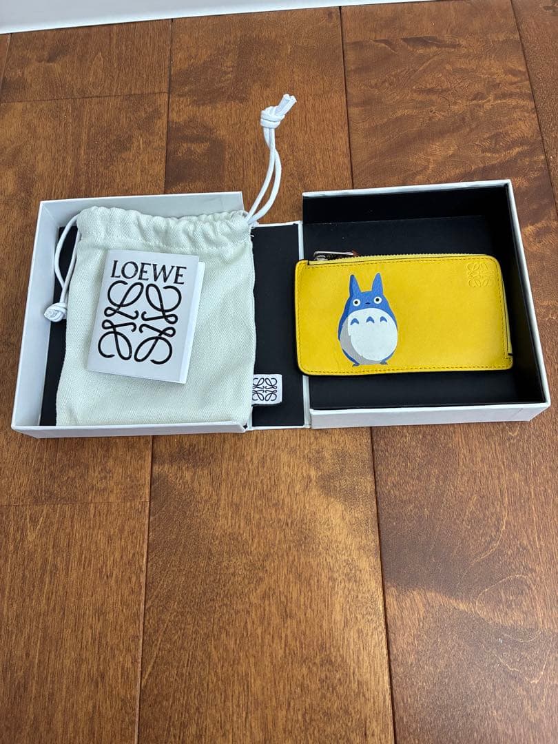 ロエベ LOEWE トトロ ケース カードケース イエロー コラボ