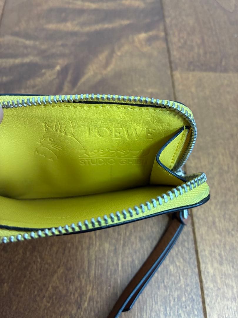 ロエベ LOEWE トトロ ケース カードケース イエロー コラボ