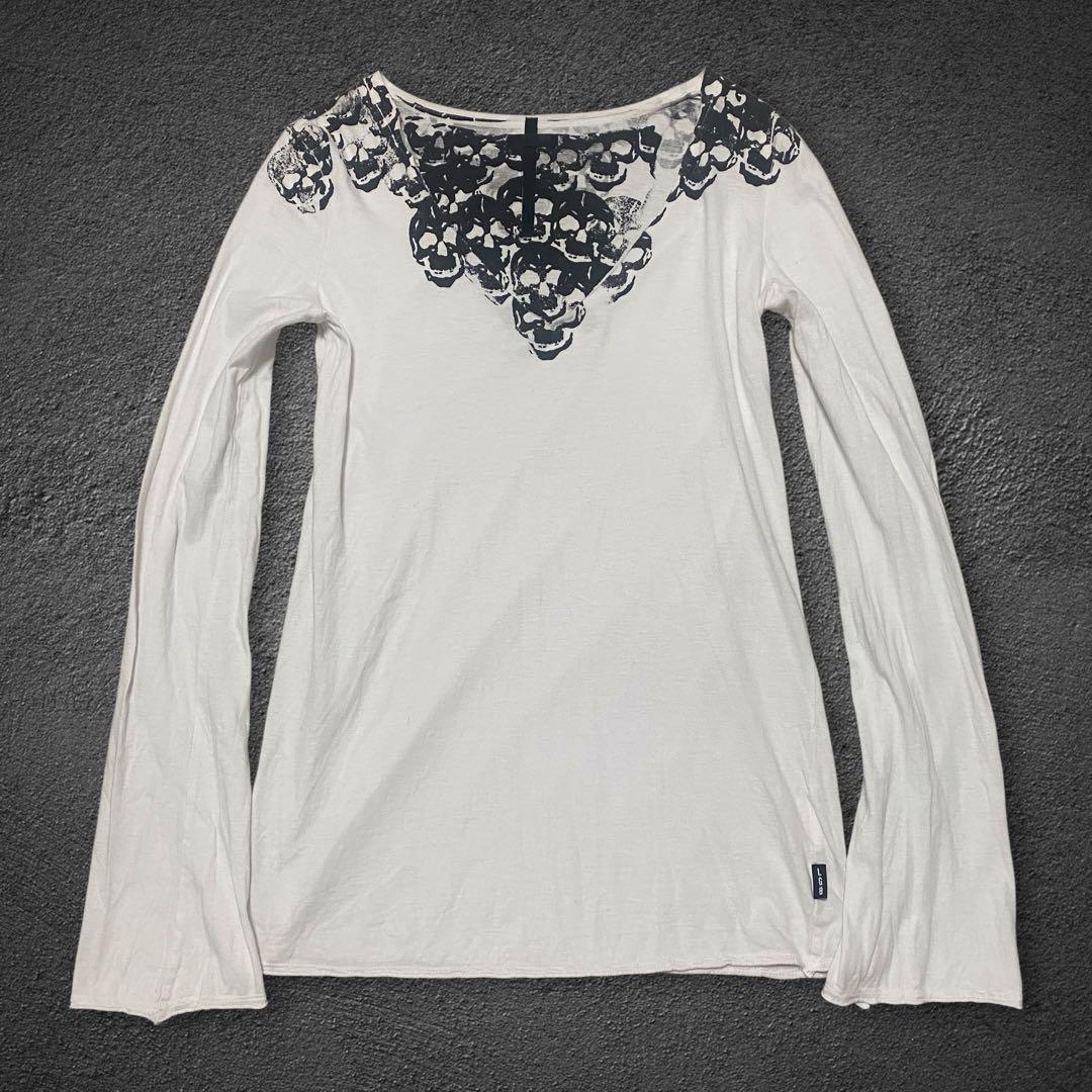 トップス L.G.B. MAYA LSV skulls print T-shirt