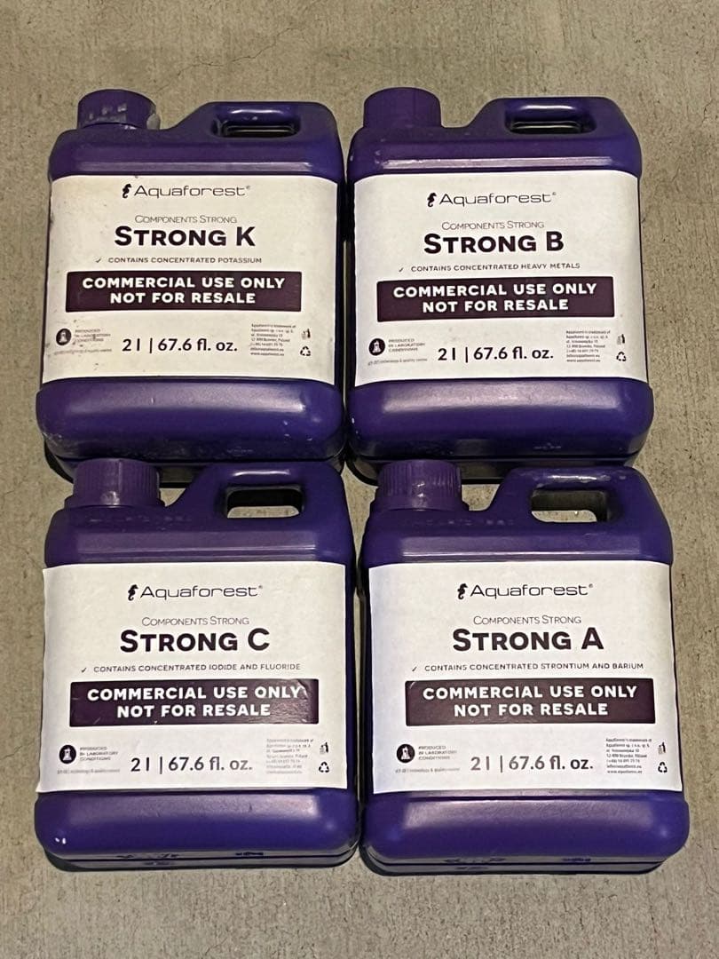 海水魚用品 Aquaforest Component Strong