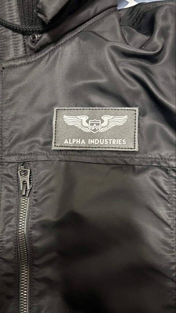 S*U様 ALPHA INDUSTRIES MA-1 ブラックジャケット