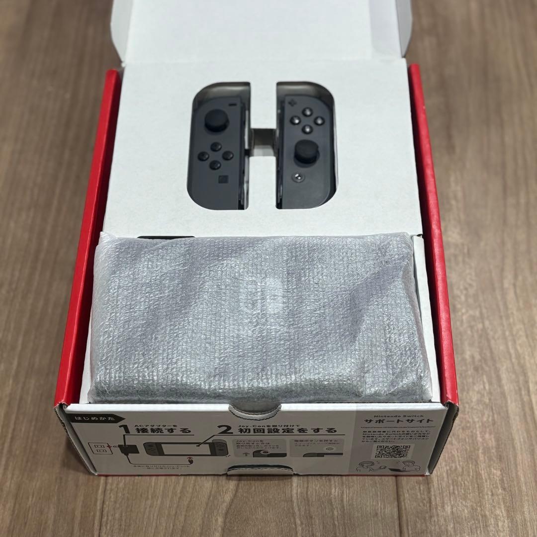 【美品】Nintendo Switch 本体 グレー 付属品付き