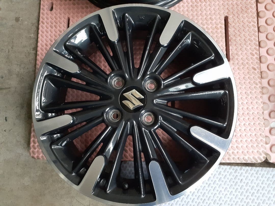 スペーシア純正 15in 4.5J 純正カスタム　② 　2本セット　美品