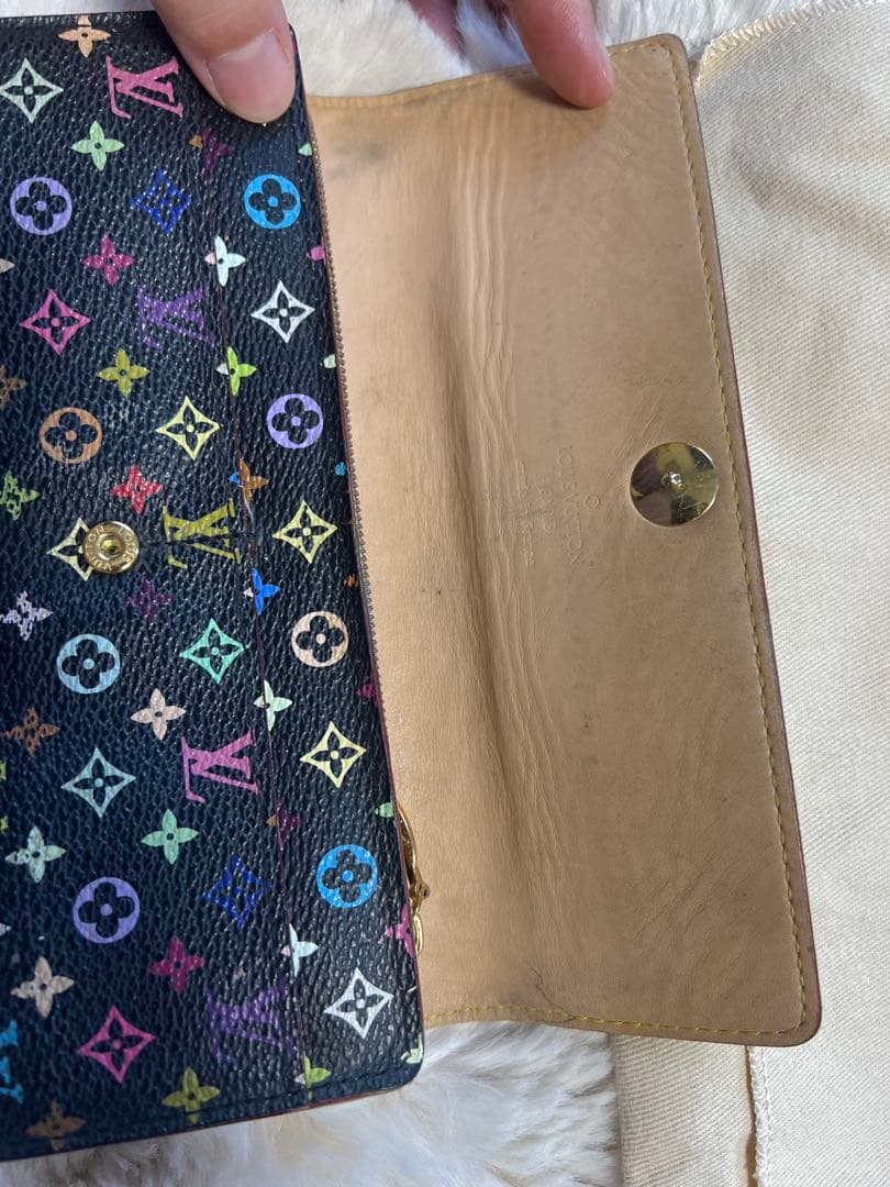 LOUIS VUITTONルイ・ヴィトンマルチカラー モノグラム長財布