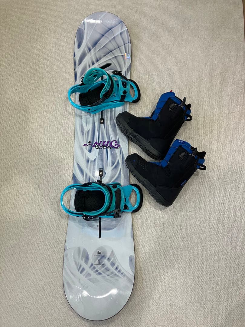 Burton 134 スノーボードセット