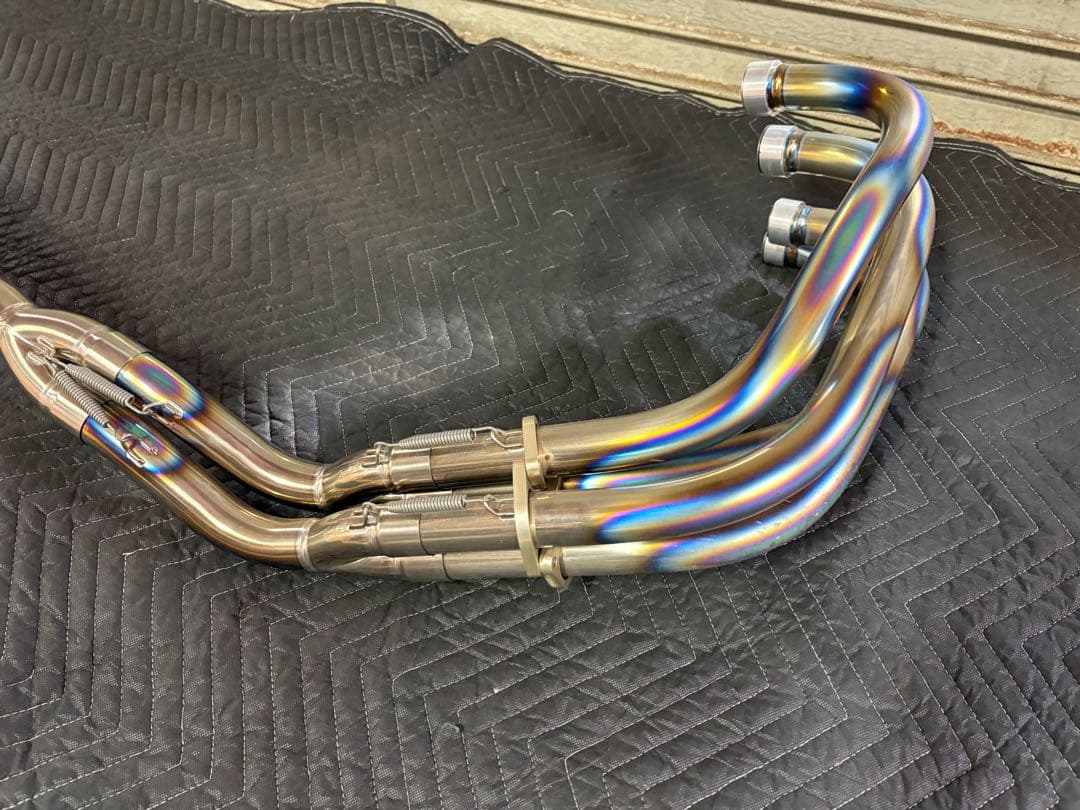 CB400SF/SB アールズギア　ワイバン フルチタンマフラー