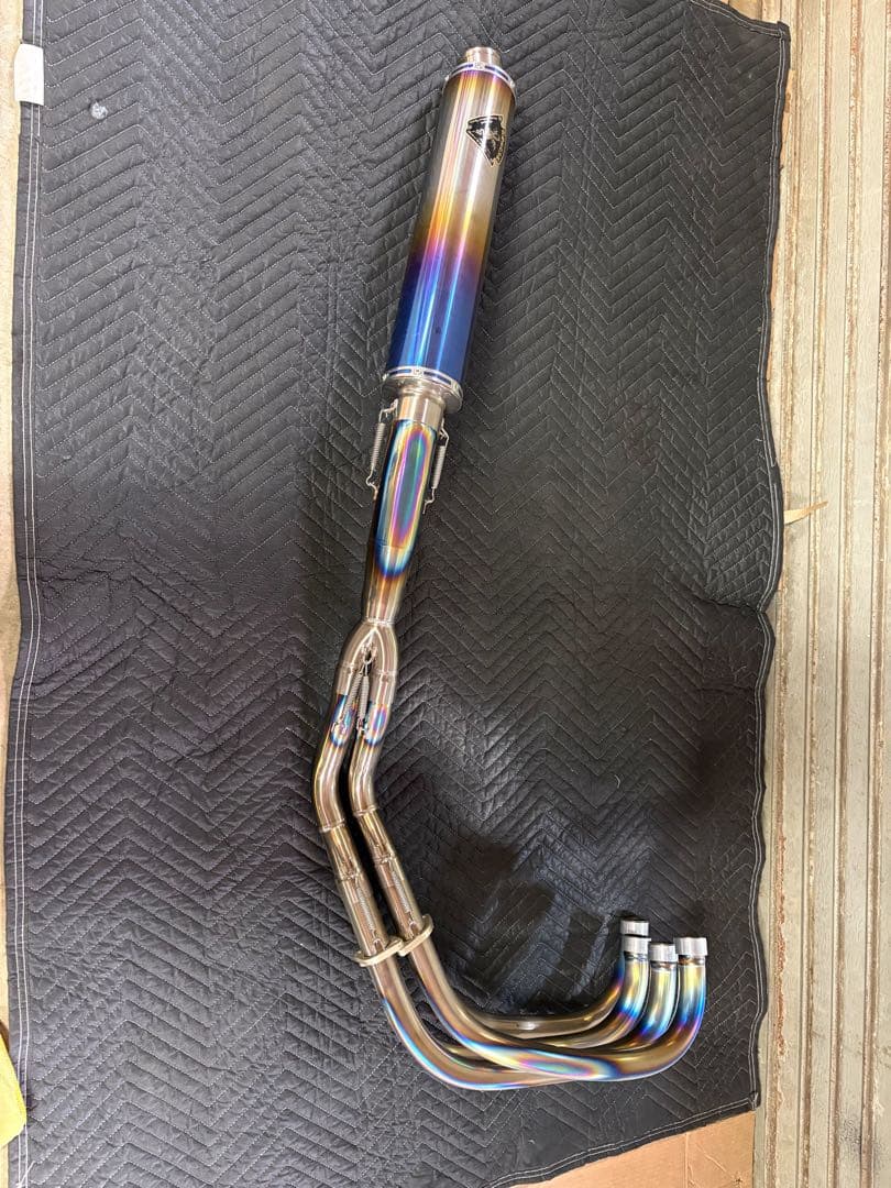 CB400SF/SB アールズギア　ワイバン フルチタンマフラー