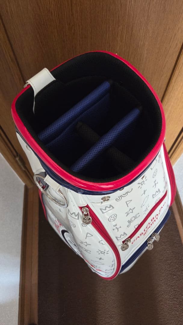 CASTELBAJAC ゴルフバッグ ホワイト