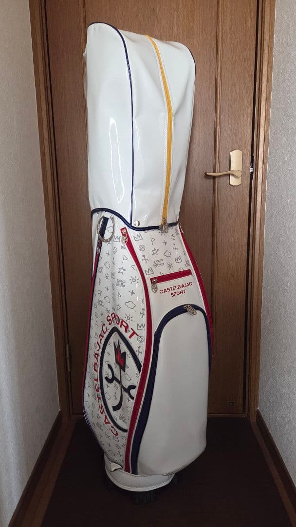 CASTELBAJAC ゴルフバッグ ホワイト