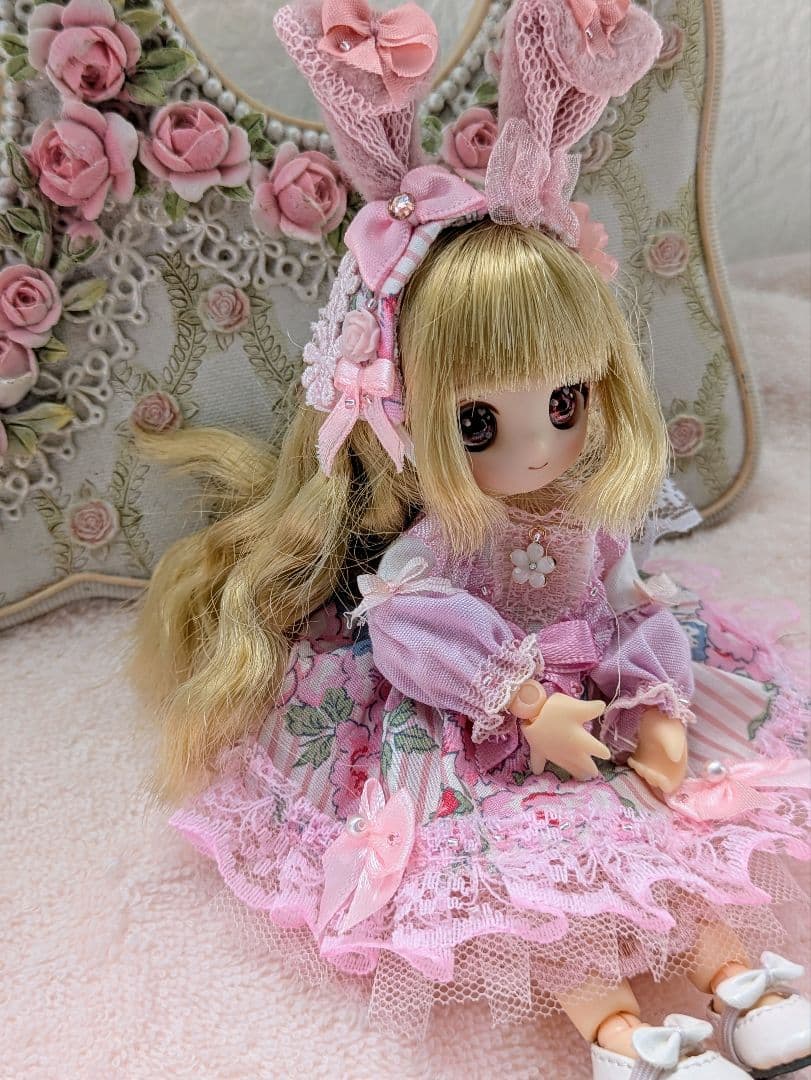 限定♪monnti♪オビツ11ピコニーモPお洋服リバティ♪桜の詩vol.1♪×2