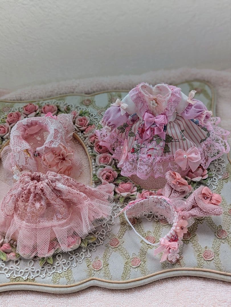 限定♪monnti♪オビツ11ピコニーモPお洋服リバティ♪桜の詩vol.1♪×2