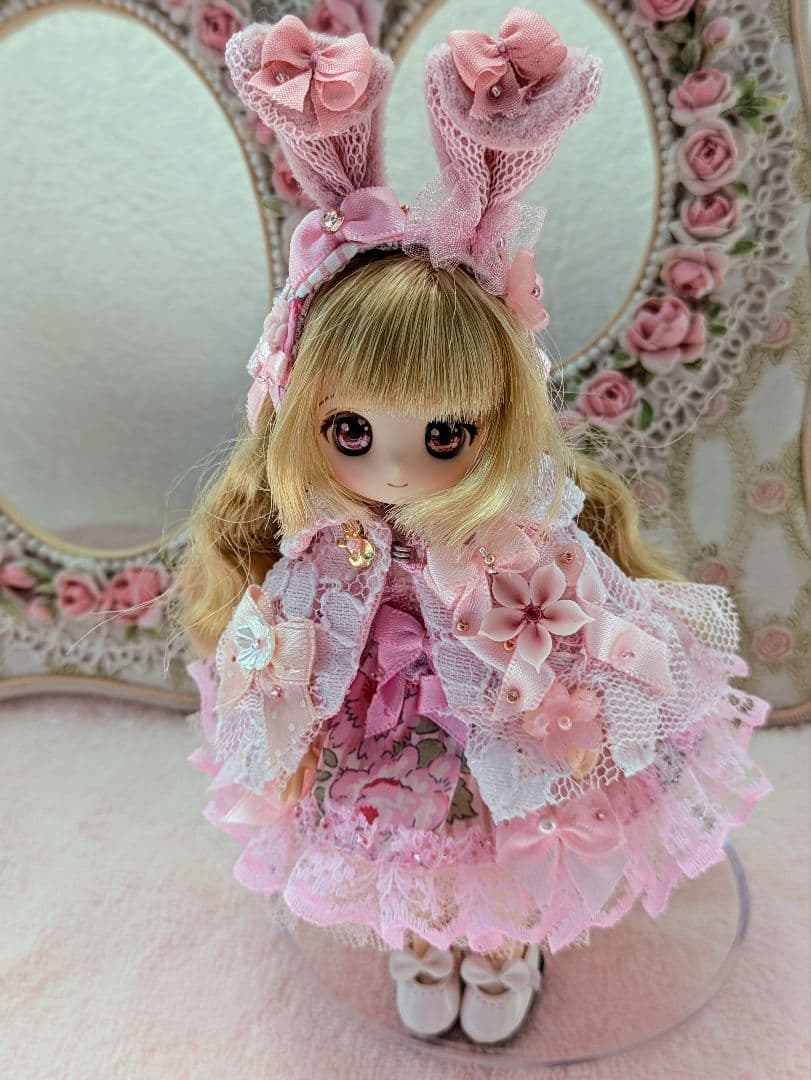 限定♪monnti♪オビツ11ピコニーモPお洋服リバティ♪桜の詩vol.1♪×2