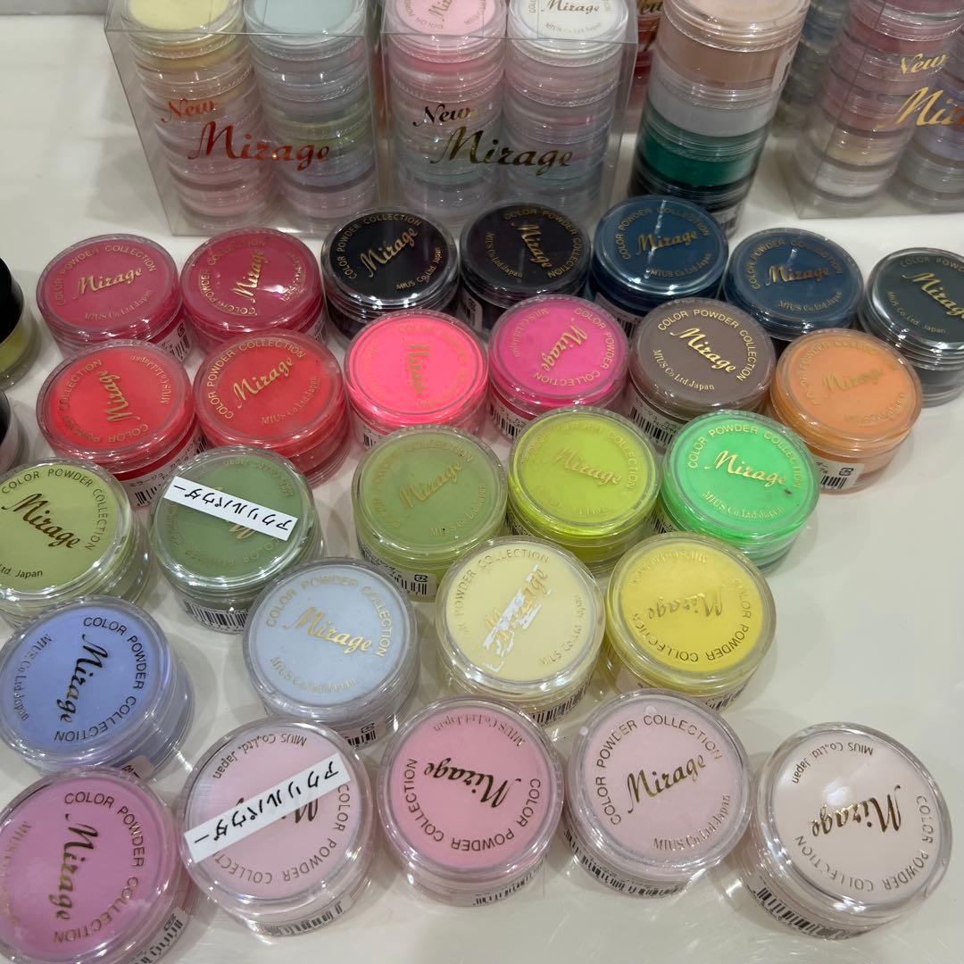 Mirage ミラージュ　ネイルアートパウダーセット 3Dアート