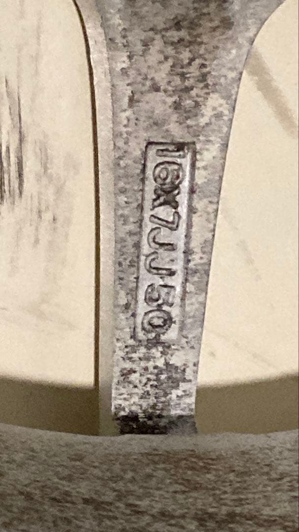 DC2 db8 インテグラ タイプR 98SPEC 純正ホイール　アルミ　白