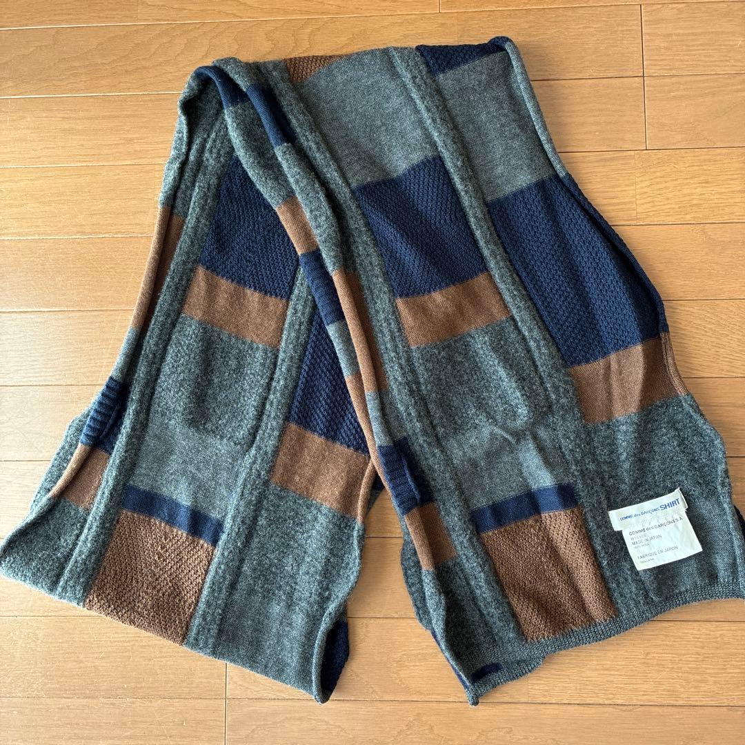 コムデギャルソン　大判マフラー