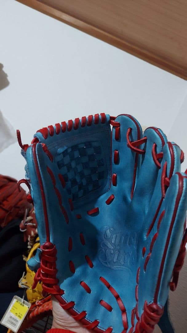 Fires 軟式グローブ 水色グローブ　大人用　内野用