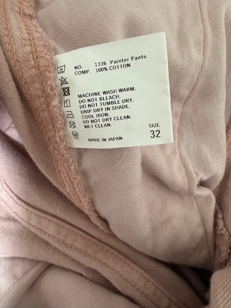 THE SHISHIKUI シシクイ　Painter pants L.PINK