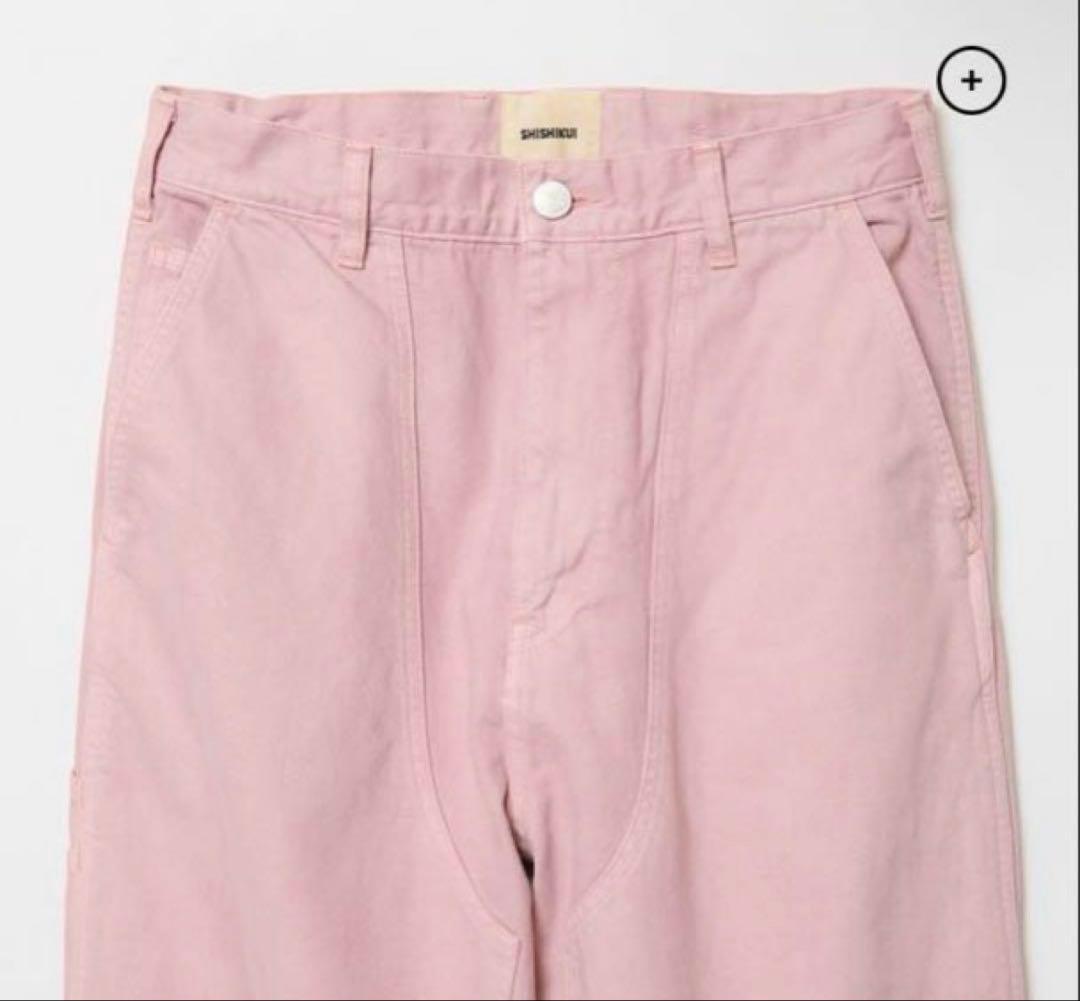 THE SHISHIKUI シシクイ　Painter pants L.PINK