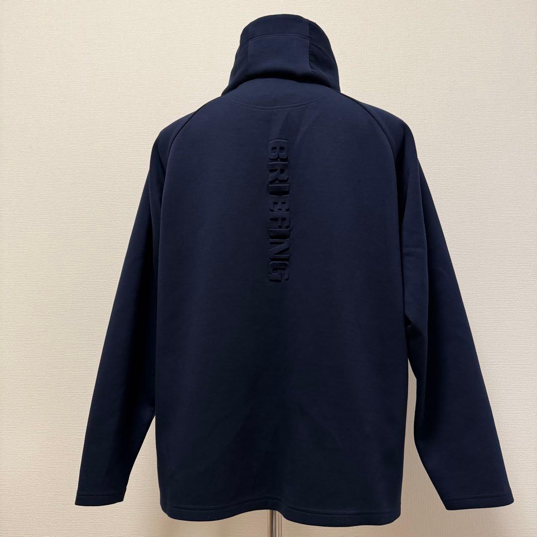 ブリーフィング　ジップパーカー　ゴルフウェア　エンボスロゴ　2024年製　XL