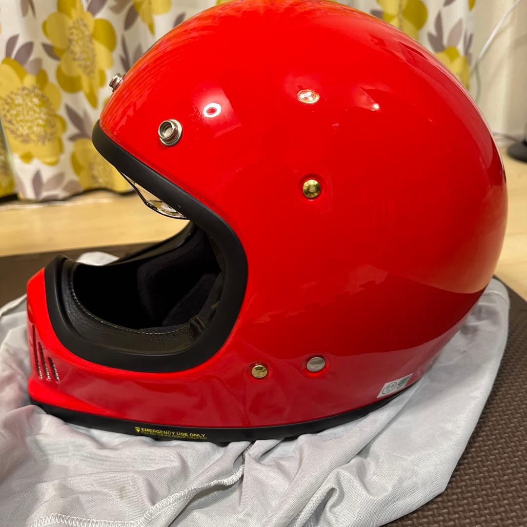 SHOEI EX-ZERO レッド Mサイズ