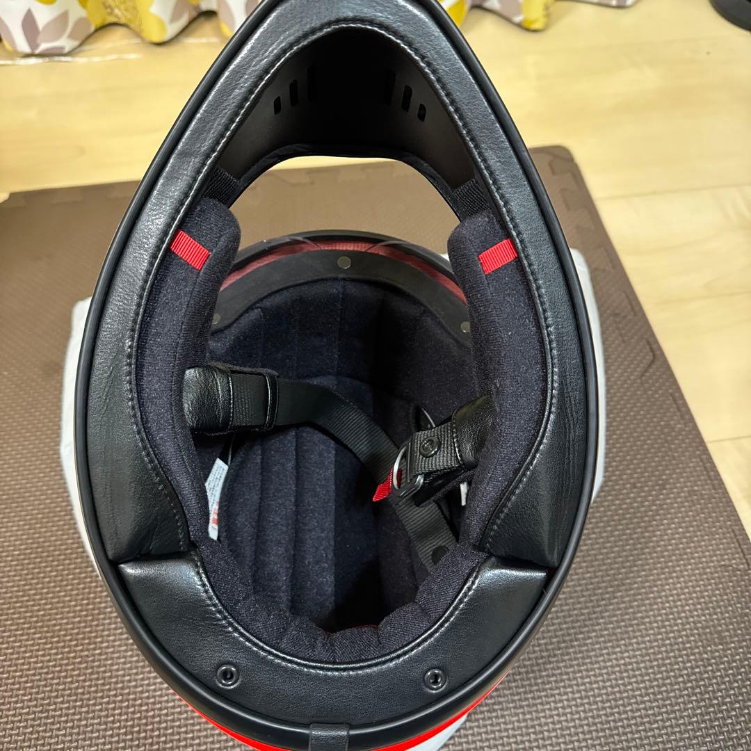 SHOEI EX-ZERO レッド Mサイズ