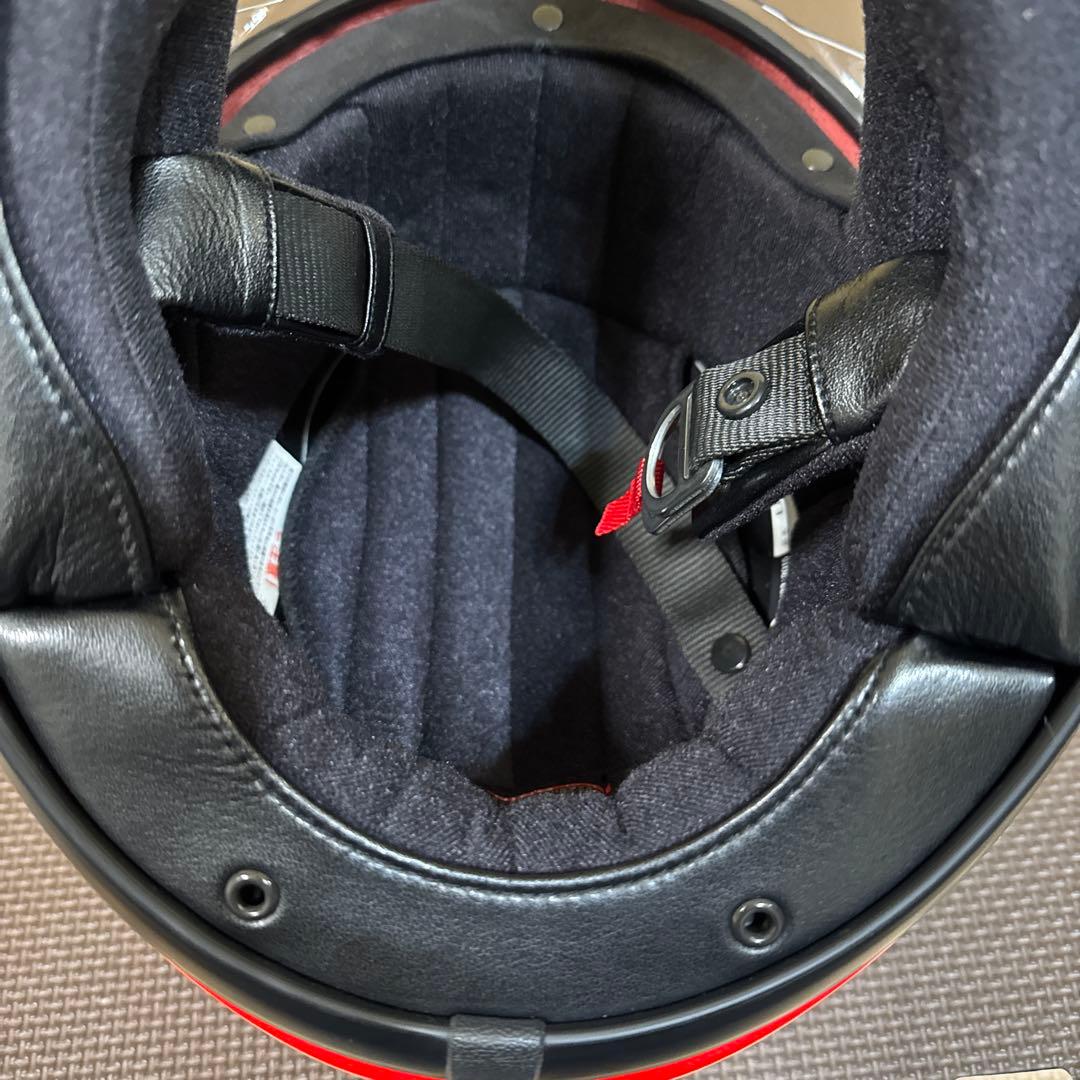 SHOEI EX-ZERO レッド Mサイズ