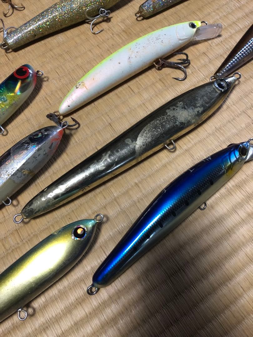 GTマグロヒラマサプラグ14個セットタイドプールfclラボ