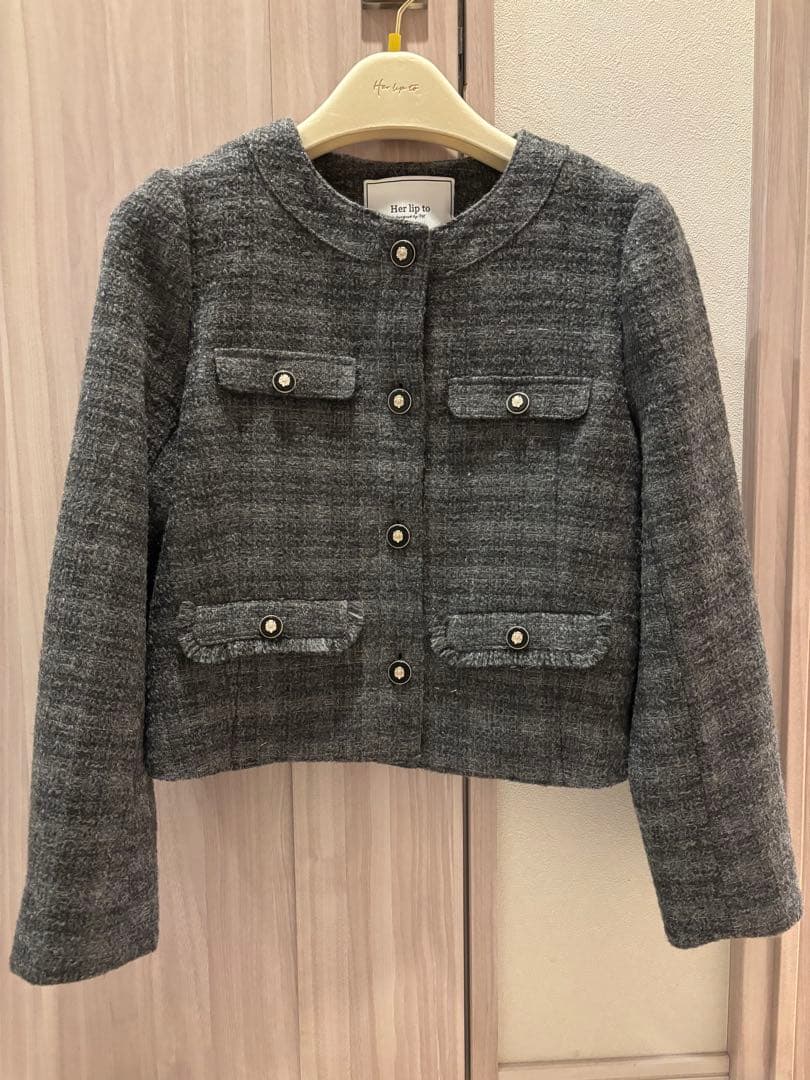 Herlipto ジャケット＋スカートセット　サイズS