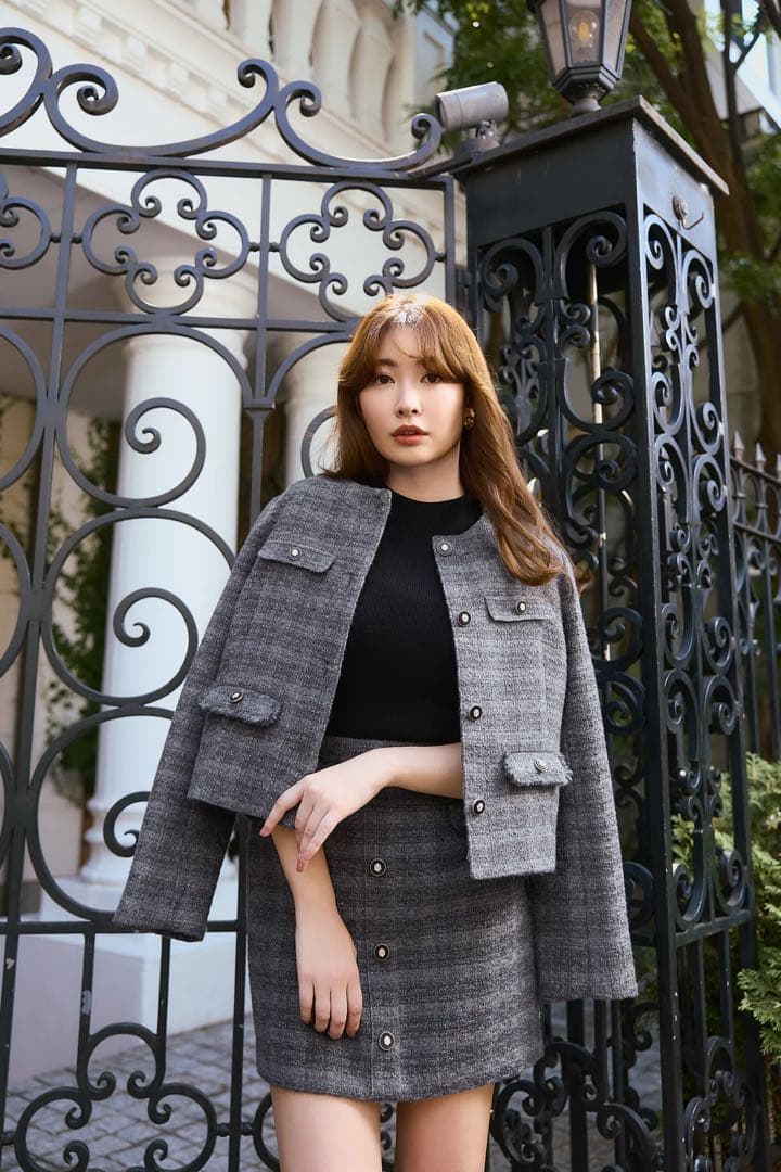 Herlipto ジャケット＋スカートセット　サイズS