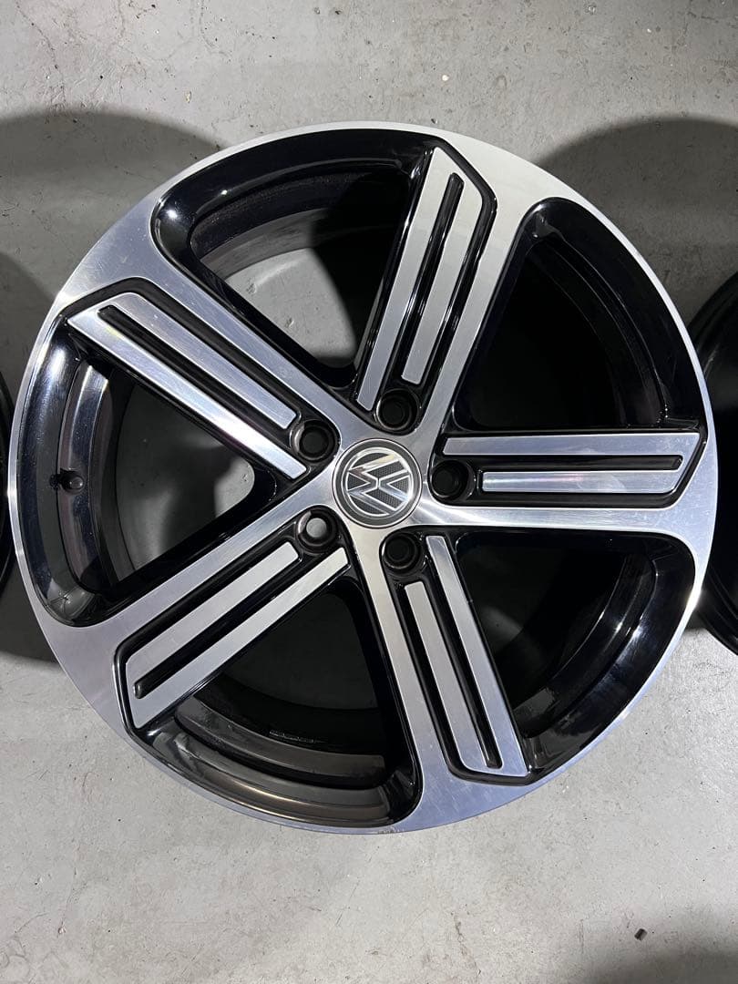 VWゴルフ7.5R純正ホイール4本