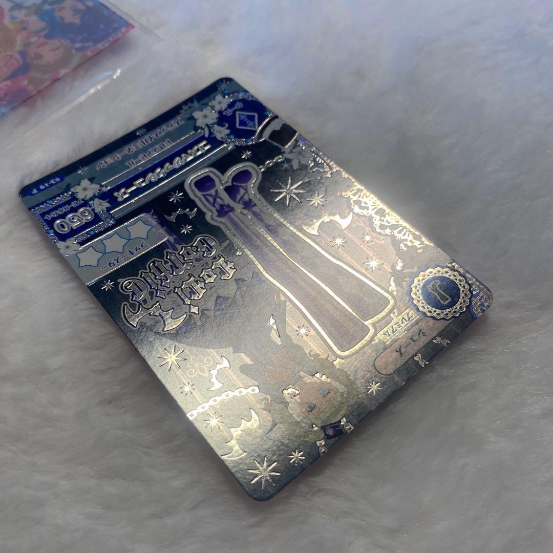 アイカツカード ゴスマジックコーデ　藤堂ゆりか　4枚セット　個体より排出版 初期