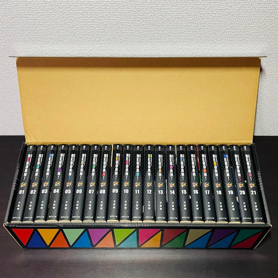 【収納BOX＋全巻ポストカード付き】 家庭教師ヒットマンREBORN! 全21巻