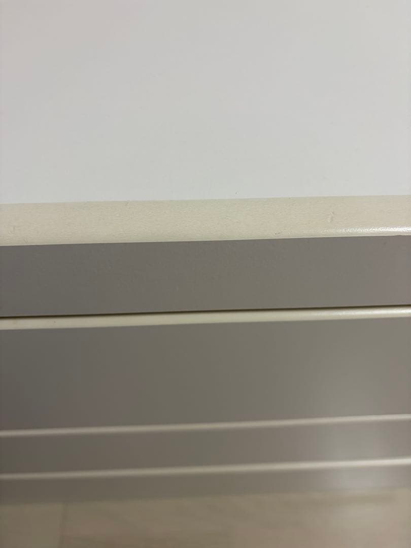 ホワイト 6段チェスト