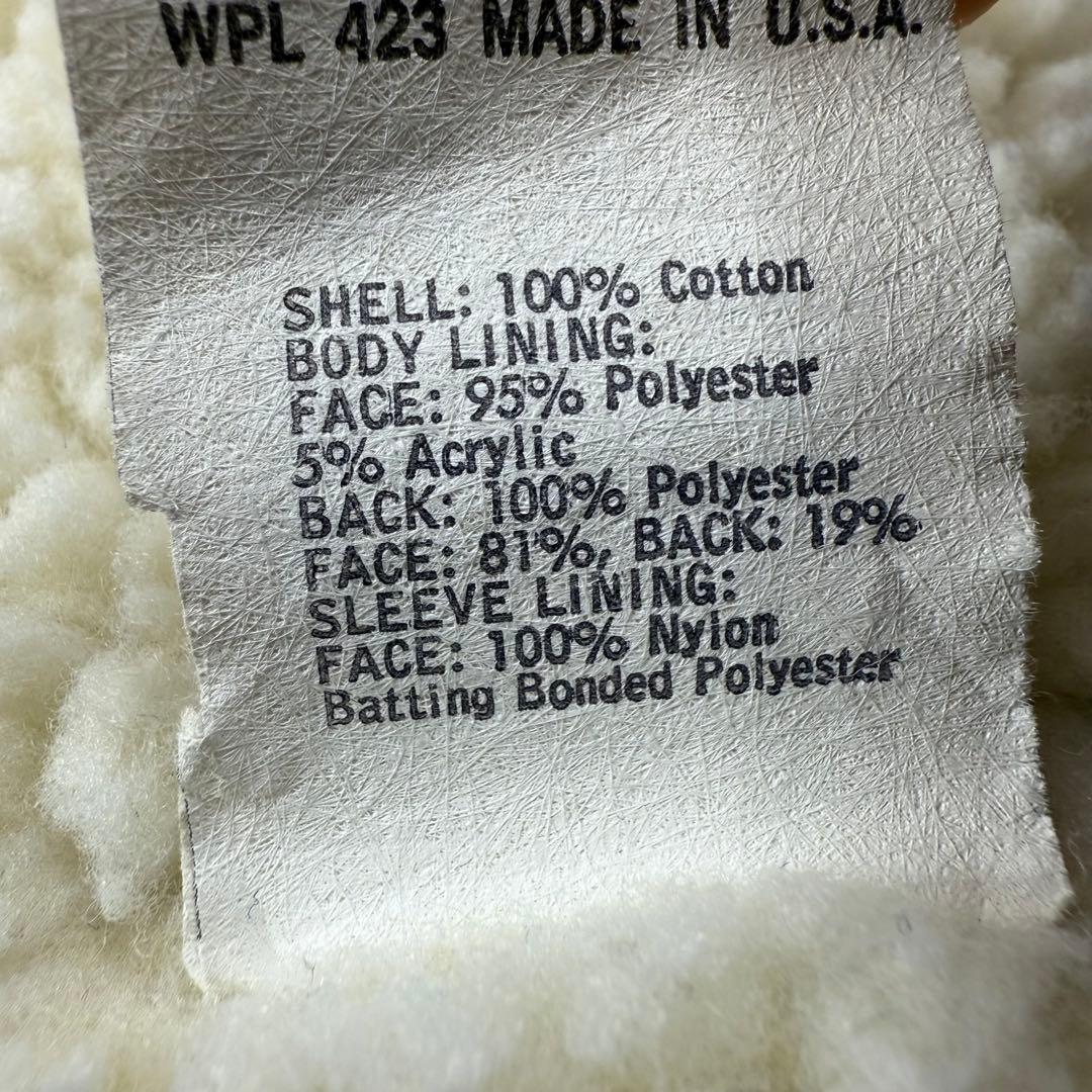 80's USA製 Levi's リーバイス70608デニムボアジャケット42R