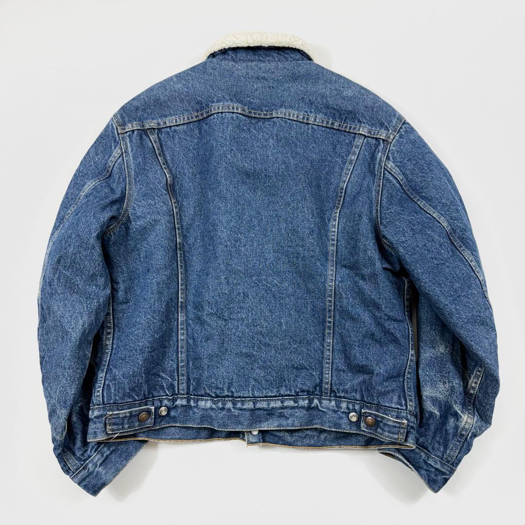 80's USA製 Levi's リーバイス70608デニムボアジャケット42R