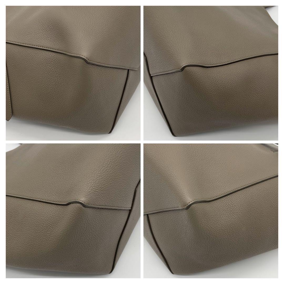 極美品　CELINE セリーヌ カバファントム トートバッグ　トープ　レザー