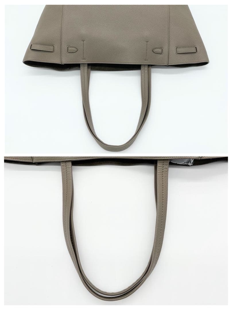 極美品　CELINE セリーヌ カバファントム トートバッグ　トープ　レザー