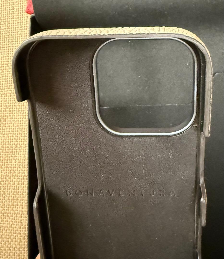 週末値下げ【美品】ボナベンチュラiPhone 16 Pro ケース グレージュ