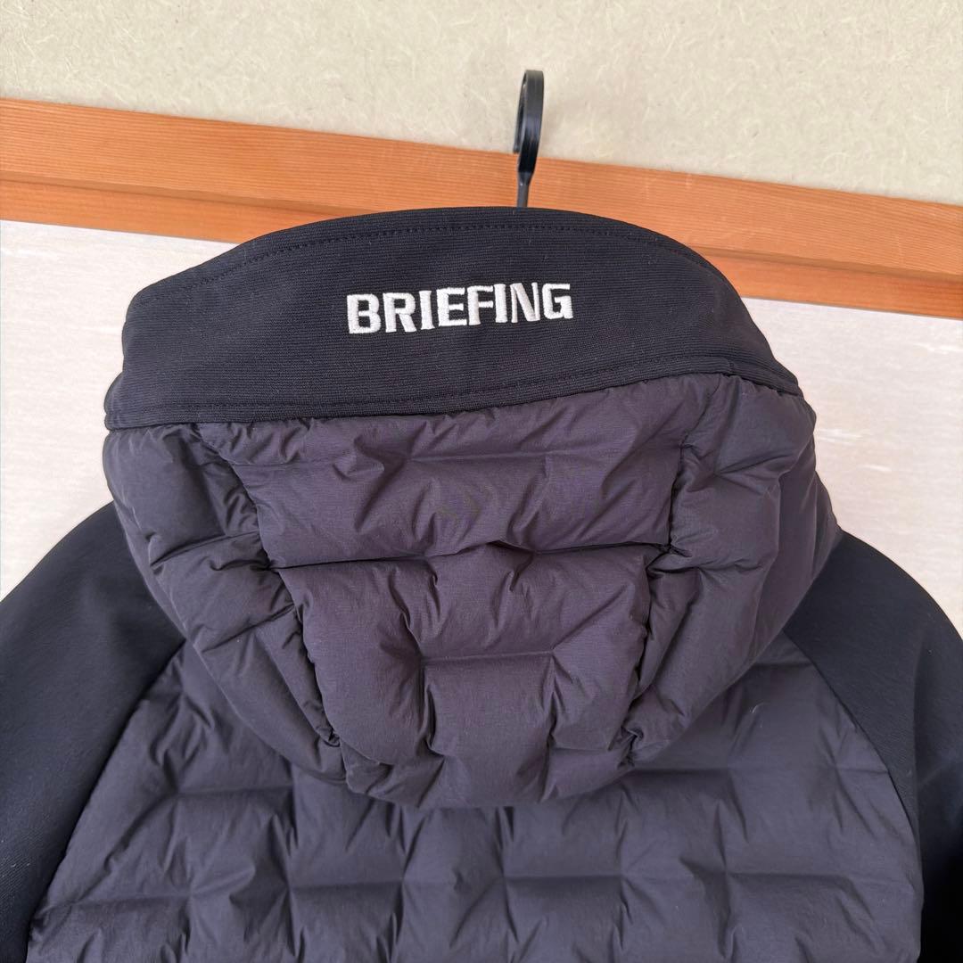 BRIEFING ゴルフ　ハイブリッドダウン　ブラック　サイズL