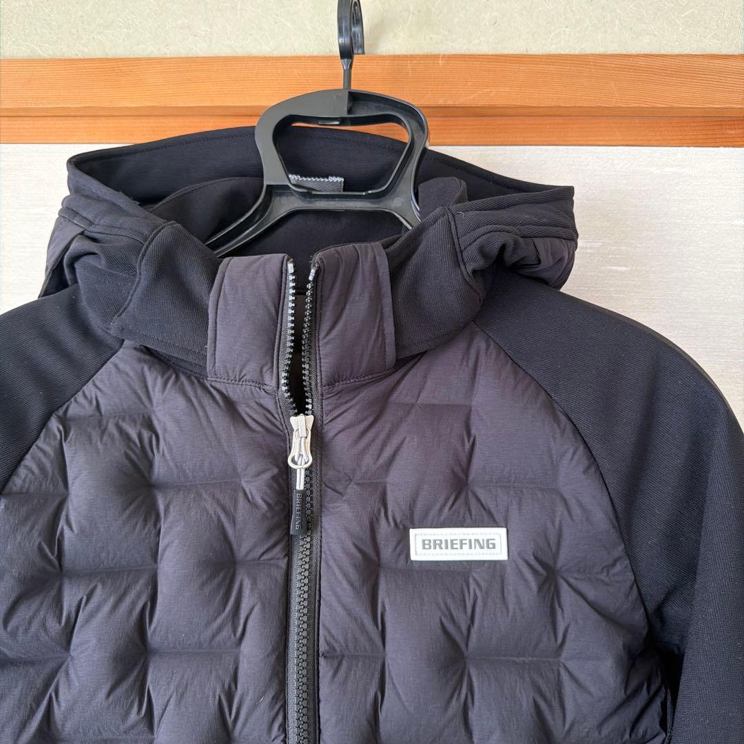 BRIEFING ゴルフ　ハイブリッドダウン　ブラック　サイズL