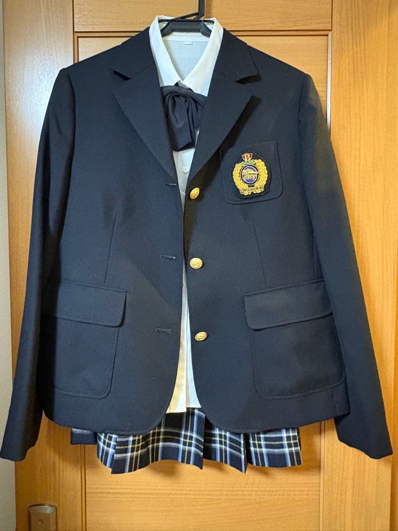 160 Burberry セレモニー　セットアップ　卒業式　ブレザー　スカート