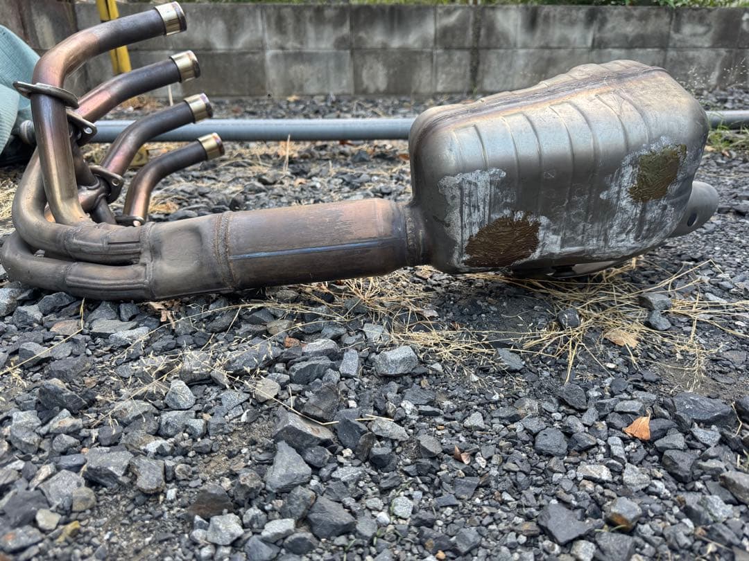 zx-25r 純正マフラー改